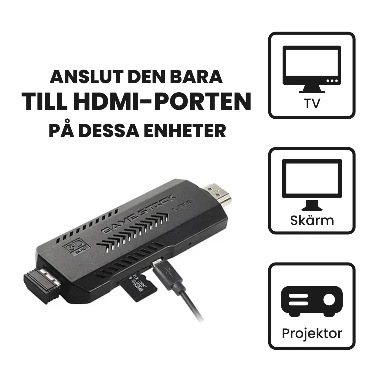 RetroViken™ HDMI-Konsol